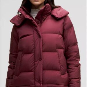 Lululemon Women's Wunder Puff 600-Down-Fill Jacket - Pomegranate - Large - NWT